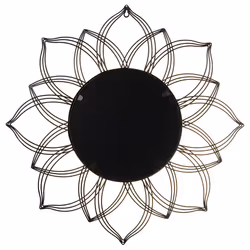 Wall Mirror MILLY 67 cm 67 cm Metal Gold - Additional view 4