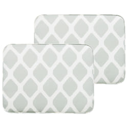 Set of 2 Garden Chair Cushions FIJI 29 x 38 cm Mint Green