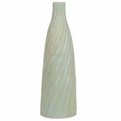 Decorative Vase FLORENTIA Ceramic 54 cm Light Green