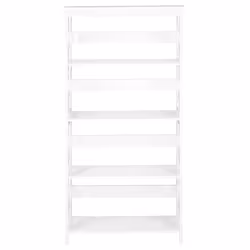 4 Tier Bookcase FOSTER 152 cm White