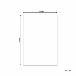 Outdoor Rug ALADANA 140 x 200 cm Black/ White Reversible - Additional view 4