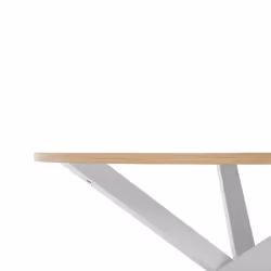 Dining Table JACKSONVILLE Light Brown 120 cm 120 cm