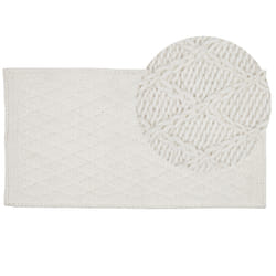 Area Rug 80 x 150 cm Off-White ERZIN