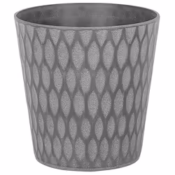 Plant Pot LAVRIO Stone 36 cm Dark Grey