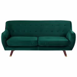 Sofa BODO Velvet Emerald Green 3 Seater