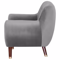 Armchair BODO Velvet Grey - Additional view 4
