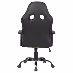 Office Chair Swivel SUCCESS Faux Leather Lime Green