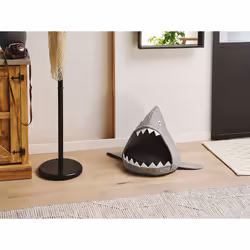 Pet Bed PIRANHA Felt Light Grey