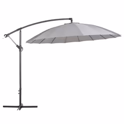 Cantilever Parasol 268 cm CALABRIA II Dark Grey