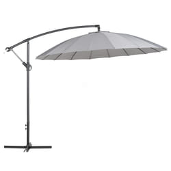Cantilever Parasol 268 cm CALABRIA II Dark Grey