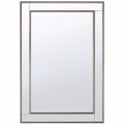 Wall Mirror FENIOUX 60 cm 90 cm Silver