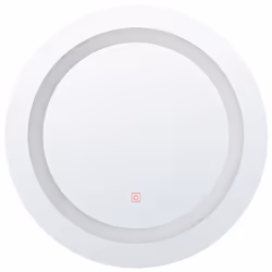 LED Bathroom Mirror SELUNE 58 cm 58 cm Silver