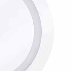 LED Bathroom Mirror SELUNE 58 cm 58 cm Silver