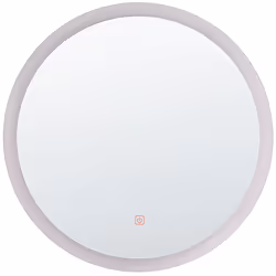 LED Bathroom Mirror YSER 58 cm 58 cm Silver