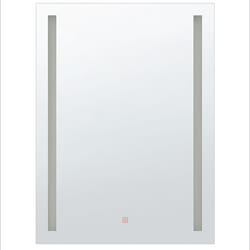 LED Bathroom Mirror MARTINET 70 cm 90 cm Silver
