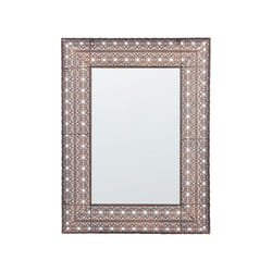 Wall Mirror 69 x 90 cm Copper DEHRADUN
