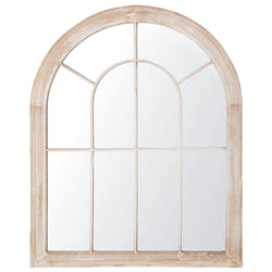 Wall Mirror EMBRY 69 cm 88 cm Metal Beige