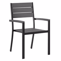 Garden Dining Set 4 Seater PRATO Grey
