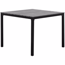Garden Dining Table PRATO 95 cm 95 cm Grey