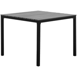 Garden Dining Table PRATO 95 cm 95 cm Grey