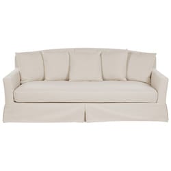 Sofa GILJA Fabric Beige 3 Seater