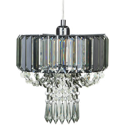 Chandelier Acrylic Crystals Light Grey ADORN