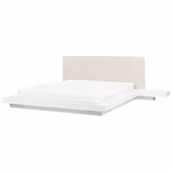 Bed ZEN 160 x 200 cm (EU King Size) White