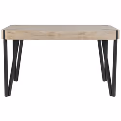 Dining Table CAMBELL Taupe 130 cm 80 cm