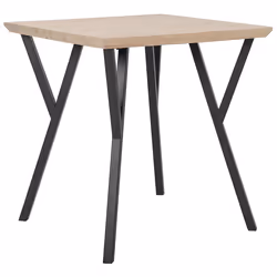 Dining Table BRAVO Light Brown 70 cm 70 cm