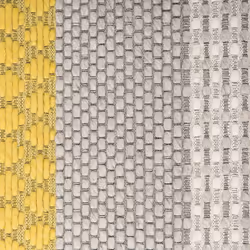 Wool Area Rug 140 x 200 cm Yellow and Grey AKKAYA