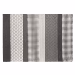 Wool Area Rug 160 x 230 cm Grey ZEYNE