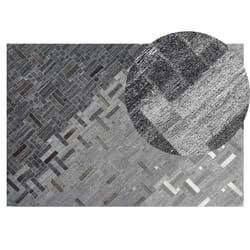 Rug DARA 140 x 200 cm Viscose Grey