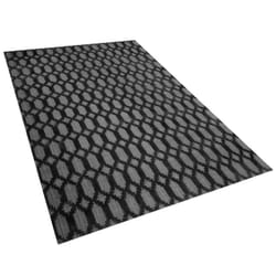 Viscose Rug 140 x 200 cm Dark Grey CIZRE