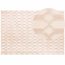 Viscose Rug 160 x 230 cm Beige CIZRE