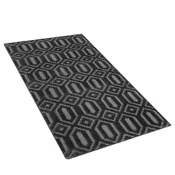 Viscose Rug 80 x 150 cm Dark Grey ADATEPE