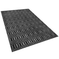 Viscose Rug 140 x 200 cm Dark Grey ADATEPE