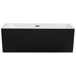 Freestanding Bathtub RIOS 1700 x 800 mm Black