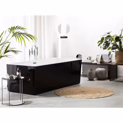 Freestanding Bathtub RIOS 1700 x 800 mm Black