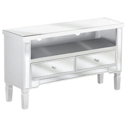 TV Stand NICEA Mirrored Silver