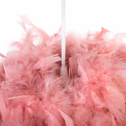 Feather Pendant Lamp Pink DRAVA - Additional view 2