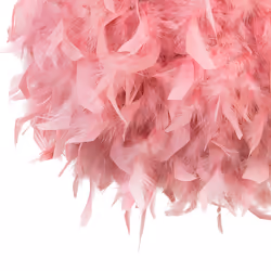 Feather Pendant Lamp Pink DRAVA - Additional view 3