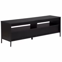 TV Stand SYDNEY Brown/ Black - Additional view 4