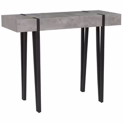 Console Table ADENA Grey Concrete Effect