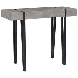 Console Table ADENA Grey Concrete Effect