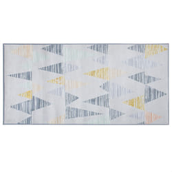 Area Rug 80 x 150 cm Grey and Yellow YAYLA