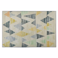 Area Rug 140 x 200 cm Multicolour YAYLA