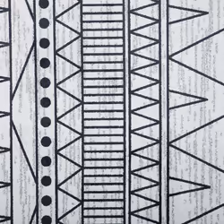 Area Rug Black and Grey 140 x 200 cm KEBAN