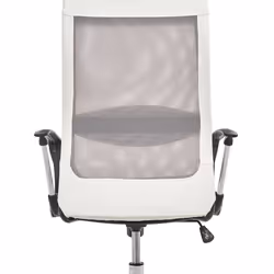 Office Chair Swivel PIONEER Faux Leather White - Additional view 4