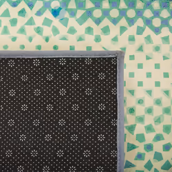 Area Rug 140 x 200 cm Blue and Green SUSUZ - Additional view 4