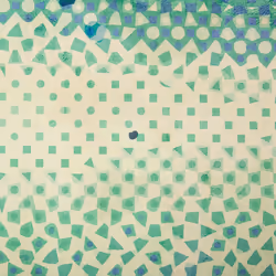 Area Rug 140 x 200 cm Blue and Green SUSUZ - Additional view 5